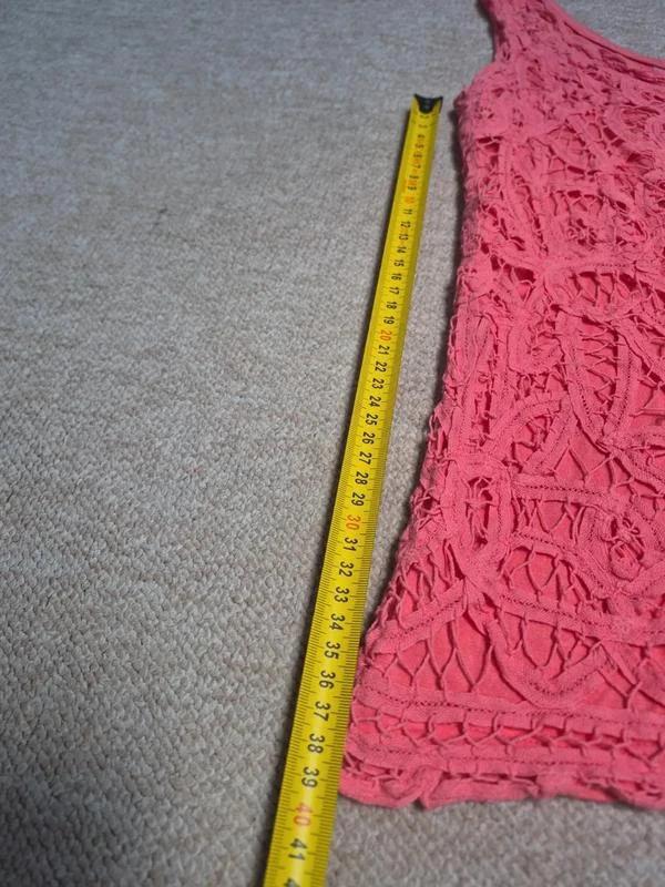 My Collection Top de encaje coral S/M – photo 4